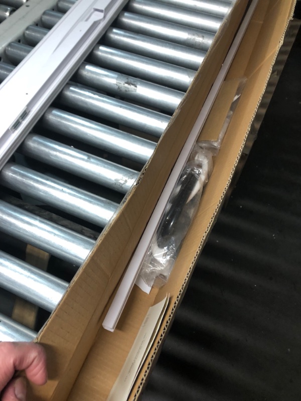 Photo 1 of ***USED - DAMAGED - SEE PICTURES***
LTL Home Products DECO3680W Deco Interior Accordion Folding Door, 36" x 80", White