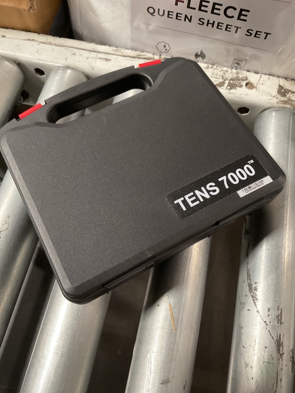 Photo 1 of TENS 7000 Digital TENS Unit with Accessories - TENS Unit Muscle Stimulator for Back Pain Relief, Shoulder Pain Relief, Neck Pain, Sciatica Pain Relief, Nerve Pain Relief, Hip Pain Relief