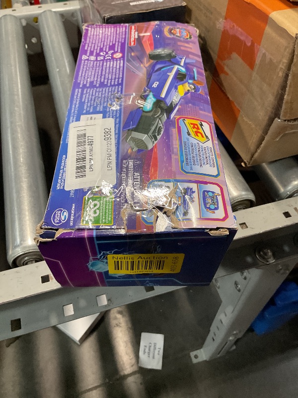 Photo 1 of Paw Patrol: The Mighty Movie, Remote Control Car with Molded Mighty Pups Chase, Kids Toys for Boys & Girls 3+