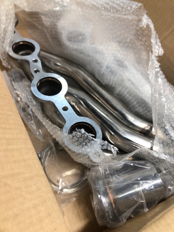 Photo 1 of AUTO MART Exhaust Header LS Conversion Swap for Chevy C10 Camaro GMC Chevrolet Silverado LS1 LS2 LS3 4.8L 5.3L 5.7L