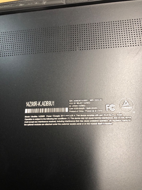 Photo 1 of LG gram 14” 2in1 Lightweight Laptop, Intel 13th Gen Core i5 Evo Platform, Windows 11 Home, 16GB RAM, 512GB SSD, Black