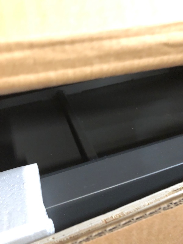 Photo 1 of Outsunny Extendable Outdoor Dining Table, 41"- 83" Aluminum Frame Patio Table with Wood Effect Steel Top, Rectangle Expandable Patio Table for 6-8, Dark Gray