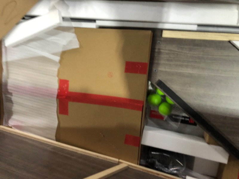 Photo 1 of ***TRUCK/TRAILER PICKUP ONLY - USED - LIKELY MISSING PARTS - UNABLE TO TEST***
9 ft. Roll and Score Game with LED Lights and Electronic Scorer, Gray by Hall of Games
