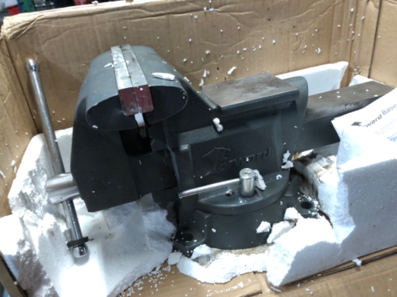 Photo 7 of ***NONREFUNDABLE - PARTS ONLY - SEE COMMENTS***
Forward CR80A 8 Inch Bench Vise Heavy Duty Vice with Anvil and 190 Degrees Swivel Base (8")