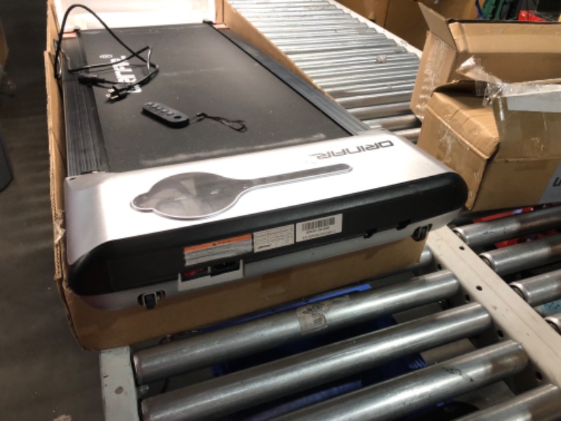 Photo 1 of ***USED - GIVES OFF ERROR CODE - SEE PICTURES***
Under Desk Treadmill, Walking Pad with Remote Control, 2.0 HP Portable Walking Jogging Running Machine for Home Office, LED Display