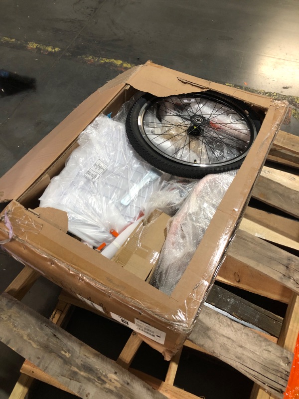 Photo 1 of VEVOR Folding Adult Tricycle, 24-Inch Adult Folding Trikes, Lightweight Aluminum Alloy 3 Wheel Cruiser Bike with Large Rear Basket, Shopping Picnic Foldable Tricycles - Orange