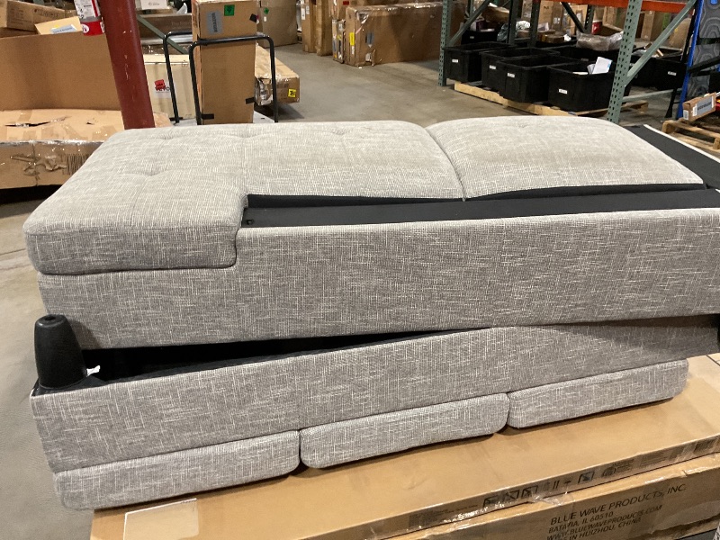 Photo 1 of Random couch, gray microfiber