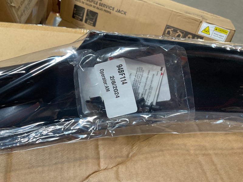 Photo 4 of Auto Ventshade [AVS] Hoodflector / Hood Shield | Fits 2015 - 2020 Ford F-150 (Excludes Raptor), 1 pc. | Dark Smoke - 21957 This item seems to be still factory sealed, and all the hardware is with it as pictured