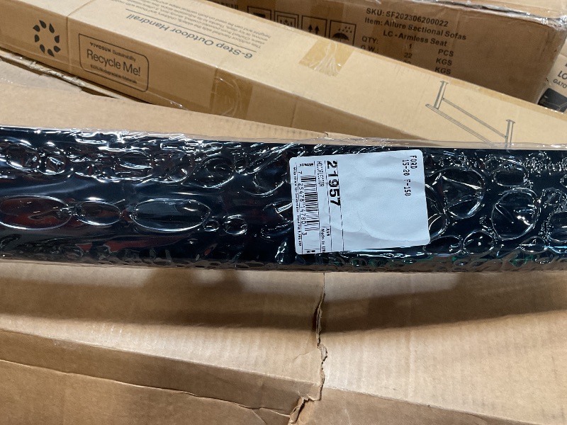 Photo 3 of Auto Ventshade [AVS] Hoodflector / Hood Shield | Fits 2015 - 2020 Ford F-150 (Excludes Raptor), 1 pc. | Dark Smoke - 21957 This item seems to be still factory sealed, and all the hardware is with it as pictured