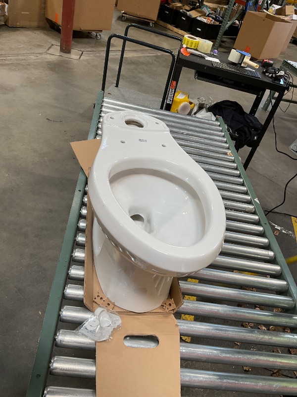 Photo 2 of American Standard H2Option White Standard Height Elongated Toilet Bowl