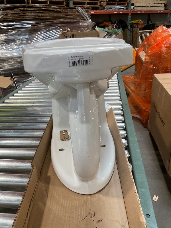 Photo 1 of American Standard H2Option White Standard Height Elongated Toilet Bowl