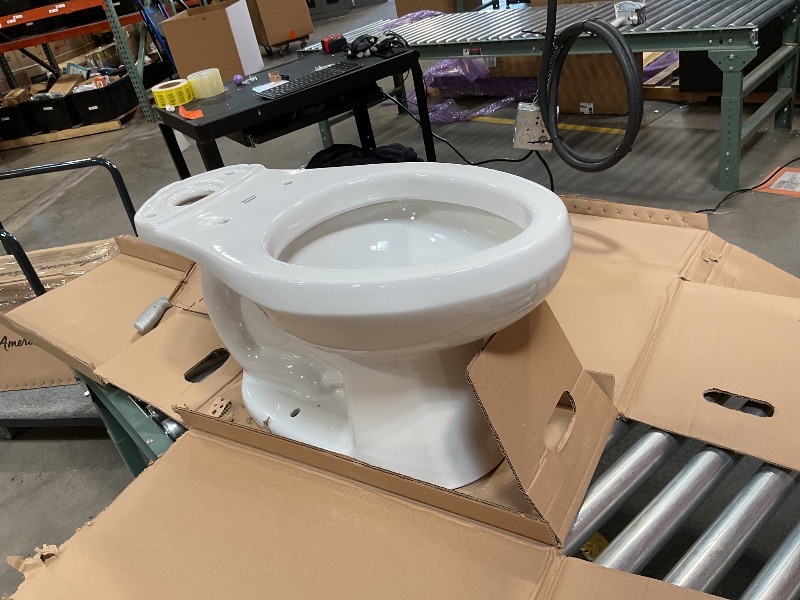 Photo 2 of **BOWL ONLY** American Standard 606CA002.020 H2Option Two-Piece Toilet with Toilet Seat and Wax Ring, Elongated Front, Standard Height, Dual Flush, White, 0.92 - 1.28 gpf4
