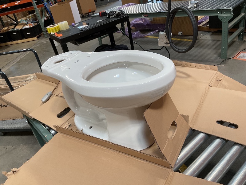 Photo 1 of American Standard H2Option White Standard Height Elongated Toilet Bowl