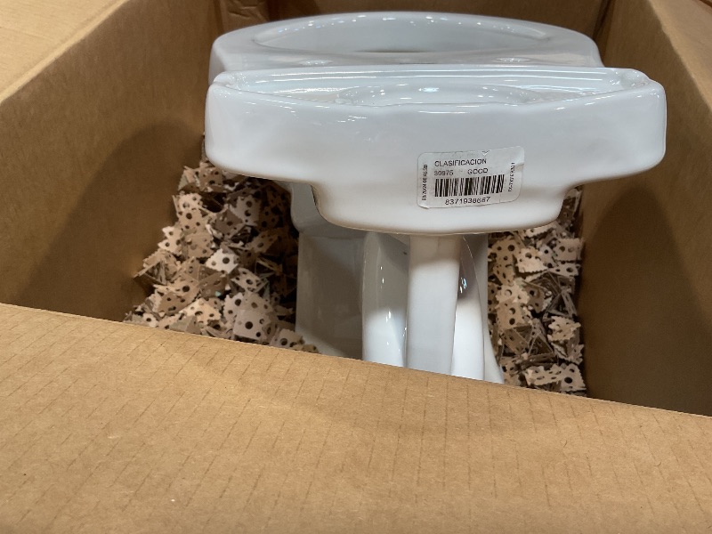 Photo 1 of American Standard H2Option White Standard Height Elongated Toilet Bowl