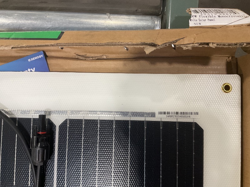 Photo 4 of 12 Volt Flexible Solar Panel, 200 Watt 9BB 23% High Efficiency Lightweight Bendable Monocrystalline Solar Module for RV Boat Cabin Camper Car Curve Surfaces