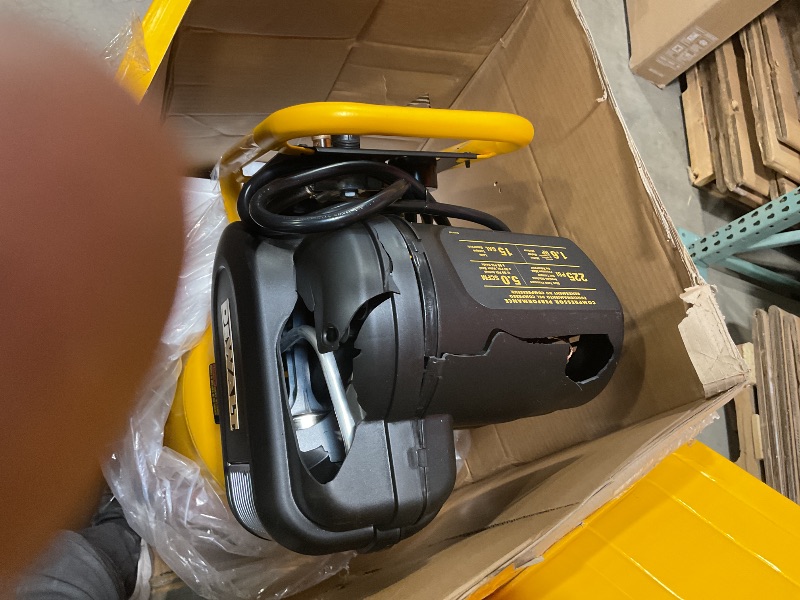 Photo 4 of DEWALT Vertical Portable Compressor, 1.9 Hp 200 Psi Oil Free High Pressure Low Noise (D55168)