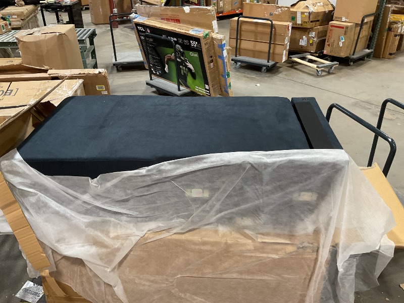 Photo 2 of Eafurn L Shaped Sleeper Sectional Sofa Pull Out Couch Bed, 3 Seater Corner Convertible Pullout Sofabed Lounge Sofa&Couch with Reversible Storage Chaise and Tufted Backrest for Living Room, Apartment.   This is one box of three not a complete set just part