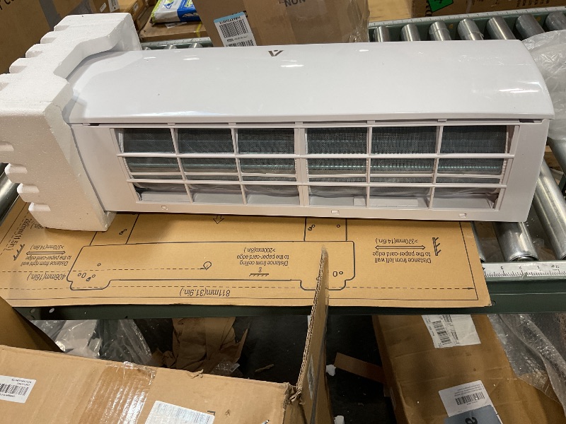 Photo 2 of 9,000 Btus Mini Split AC, 19 SEER2 Wall Mounted AC with Heat Pump & Installation Kits, Ductless Inverter Split-System Air Conditioners Cools up to 450 Sq.Ft, WIFI and Remote Control, 230V THIS IS ONLY THE ITEM PICTURED THE OTHER PART IS ON OUR SITE I PROC