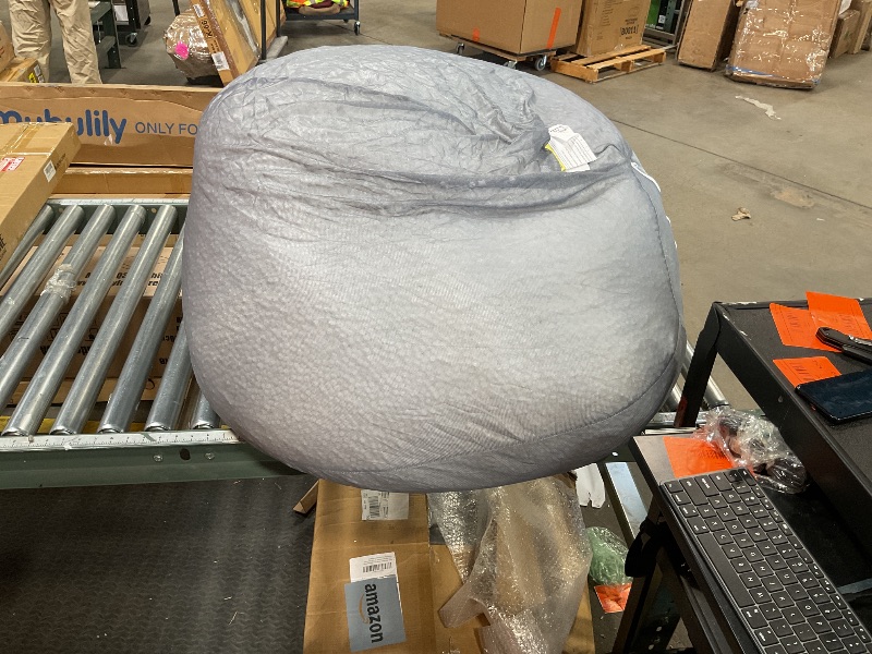 Photo 1 of AbunHeri Bean Bag Inner Liner Bean Bag Insert Replacement for Bean Bag Chair Lazy Sofa Inner Liner with Zipper No Filler Easy Cleaning White Bean Bag Inner Liner No Filler