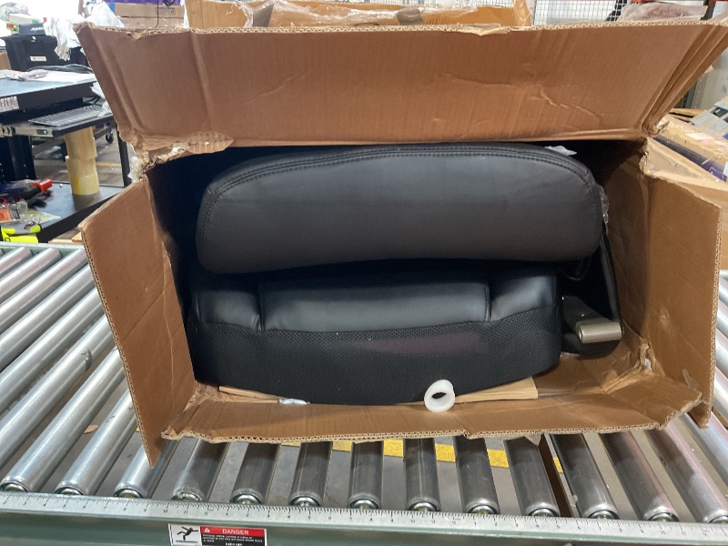 Photo 1 of *MISSING HARDWARE/INSTRUCTIONS*  COLAMY Office Chair Big and Tall 500lbs-Heavy Duty Comfortable Computer Chair with Extra Wide Seat, High Back Executive Large Desk Chair with Thick Seat and Tilt Rock, Adjustable Lumbar Support-Black