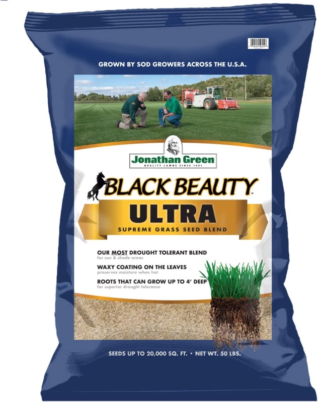Photo 1 of Jonathan Green (10324) Black Beauty Ultra Grass Seed - Cool Season Lawn Seed (50 lb)