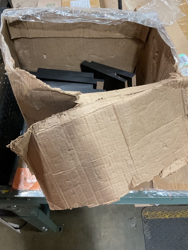 Photo 1 of Sorbus LED Light Display Shelf - Vertical 5 Tier Wall Shelf Unit with 2 Hooks, Column Utility Shelving for Home Decor, Wall-Mounted Floating Shelves for Bathroom, Bedroom, Vanity, Figurine Display