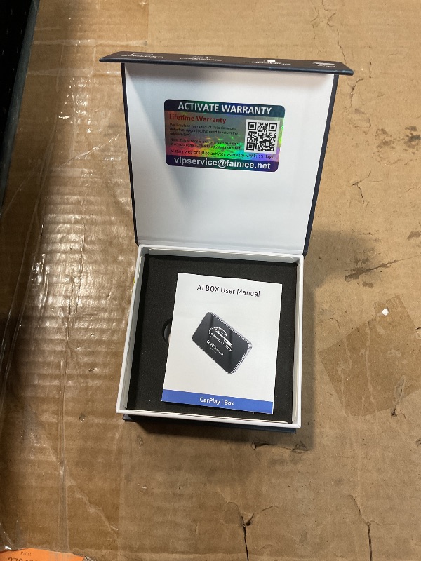Photo 1 of **HEATS UP WHEN IN USE*** FAIMEE AI Box Wireless CarPlay & Auto Adapter - Plug & Play, Dual-Band WiFi, Bluetooth 5.0, 4K Video Support, Android 12.0 System, Compatible with Factory CarPlay & Android Auto ?4GB RAM+32GB ROM?