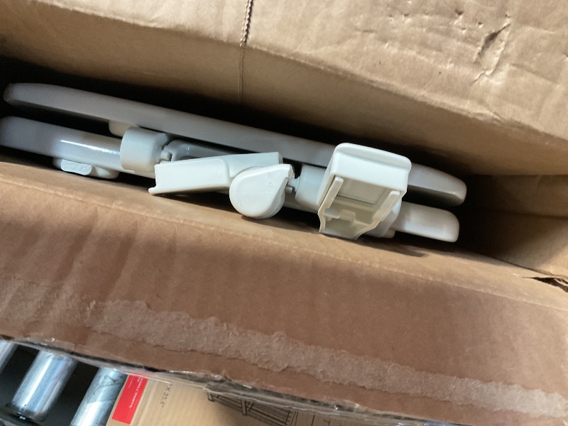 Photo 1 of *** FOR PARTS ONLY/ BROKEN ATTAHCMENT PIECES*** Mayfair NextStep2 Toilet Seat with Built-In Potty Training Seat, Slow-Close, Removable that will Never Loosen, Elongated, White