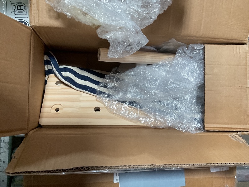 Photo 1 of **FOR PARTS /MISSING INSTRUCTIONS & ASSEMBLY PIECES***Cat Window Perch Hammock with Climbing Steps and Scratching Post Wooden Window Mounted Stairs Cat Bed for Indoor Cats (A)