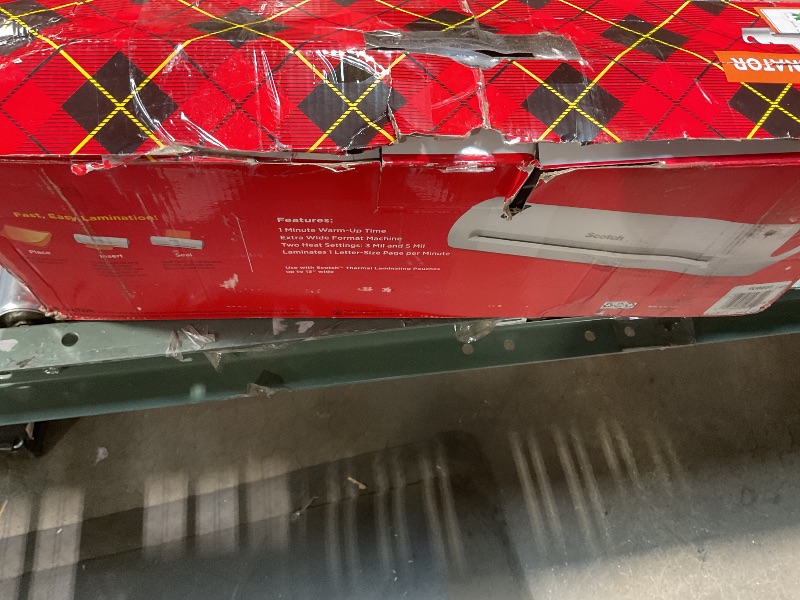 Photo 1 of ***NON FUNCTIONAL*** PARTS ONLY***
Scotch Thermal Laminator