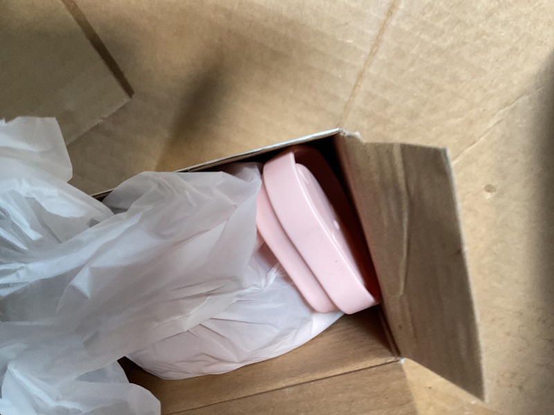 Photo 1 of ***FOR PARTS ONLY/BROKEN*** GOCKERA Portable Fan, 4200mAh Battery Operated Fan, 5 Speeds&Digital Display, Makeup Fans for Women with Base, 180°Foldable 3in1 Handheld/Neck/Desk Fan for Outdoor Indoor,Ultra Quiet (Pink)
