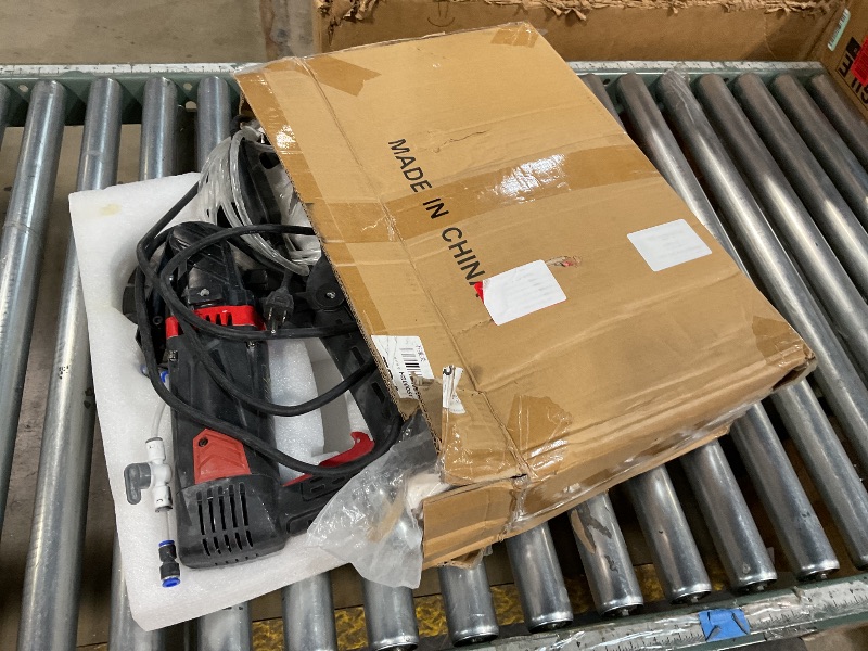 Photo 1 of ***FOR PARTS ONLY/ BROKEN**/* Electric Concrete Saw Slotting Machine Single-chip Concrete Cutting Machine 110V