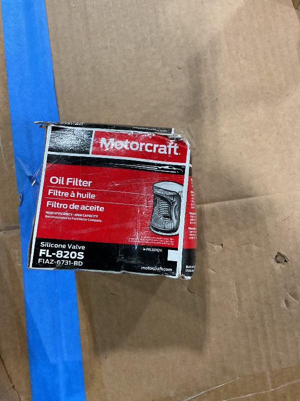 Photo 1 of ***PARTIAL SET/ ONLY 1*** Ford OEM Engine Oil Filter Lincoln Mercury Motorcraft FL820S F1AZ6731BD Set Of 6