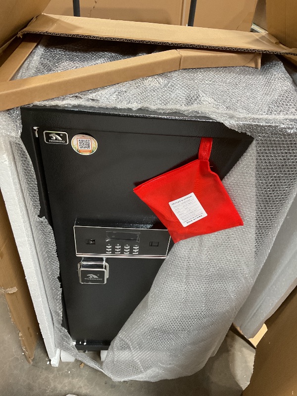 Photo 1 of ?US STOCK?TIGERKING 7.2 Cubic Feet Extra Large Heavy Duty Safe Box, Home Safe with Double Safety Key Lock and Separate Lock Box, Digital safe with 2 Removable Shelf for Home Hotel Office,132lbs