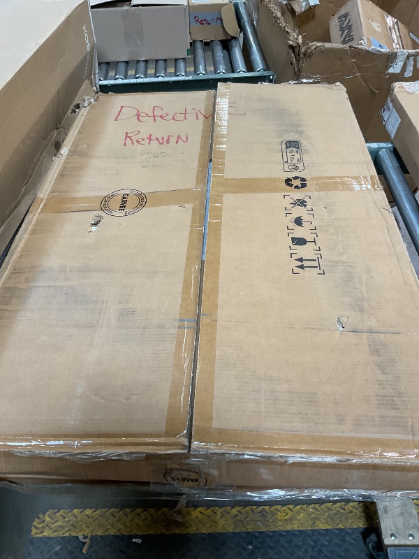 Photo 1 of 2 boxes, defective *** PeakPursuit 4 Step RV Steps with Handrail - Portable Steel Stairs for Travel Trailer & Camper | Hot Tub Steps, Outdoor Stairs with Non-Skid Tapes, Heavy Duty Powder Coated Finish