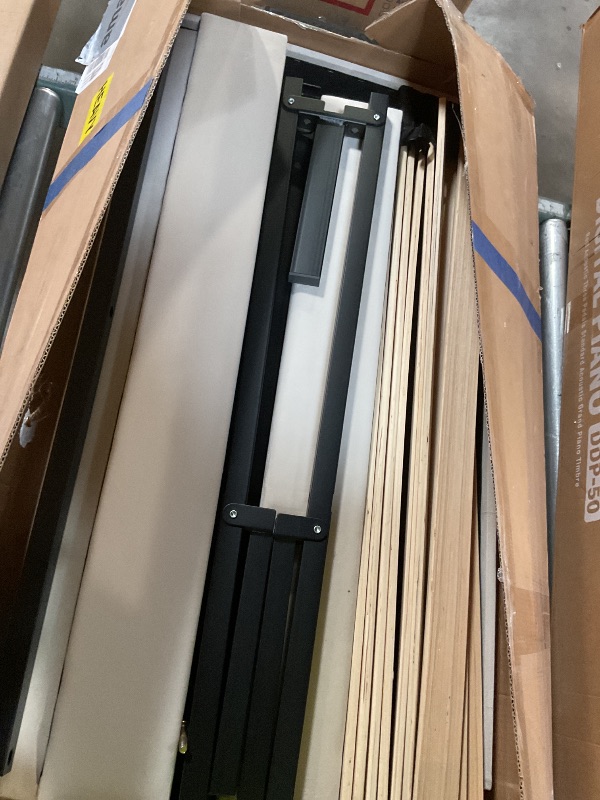 Photo 1 of **parts only** CXVX TWIN Size Platform Bed Frame No Box Spring Needed, Easy Assembly, Noise Free