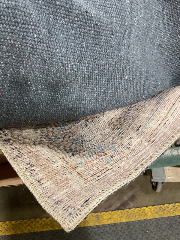 Photo 1 of ***MINOR WRINKLES*** Loloi Amber Lewis Georgie Collection GER-10 Moss/Bark 8'-4" x 11'-6", .19" Pile Height, Area Rug