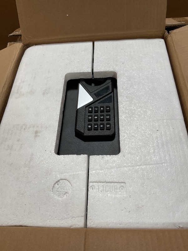 Photo 1 of 1.6 Cu ft Small Fireproof Safe Box, Digital Security Home Safes Water and Fireproof with Electronic Keypad Keys and Alarm System, Fire Safe for Home Money Medicine Valuables