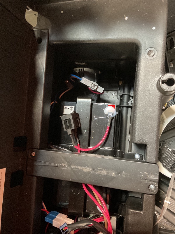 Photo 1 of ***MISSING REMOTE AND SHORT IN WIRING*** ELEMARA 2 Seater 24V Ride on Toys for Big Kids,Electric Car for Kids w/Parent Remote Control,Heavy-Duty Electric Ride On Truck w/ 4-Wheeler Suspension,5 Mph Max Speed,Bluetooth,Rainbowlight*4,Pink