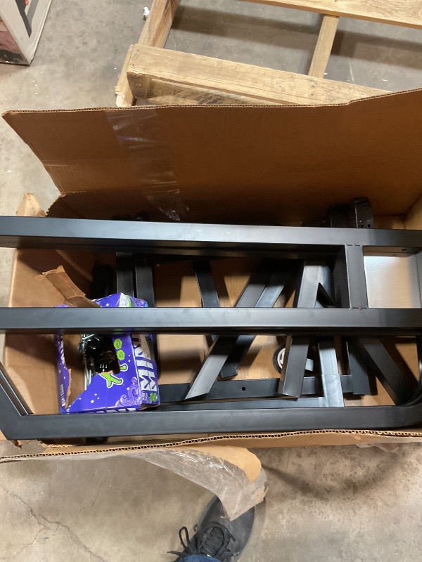 Photo 1 of ***MISSING TREADMILL JUST FRAME*** VEVOR Dog Treadmill for Large Dogs with Brake, Slat Mill for Dogs w/ 3 Adjustable Ramps, Doggy Tread Mill Dog Pacer, Slat Mill for Pet to Unleash Joy, Keep Active & Fit, Up to 330 lbs Weight