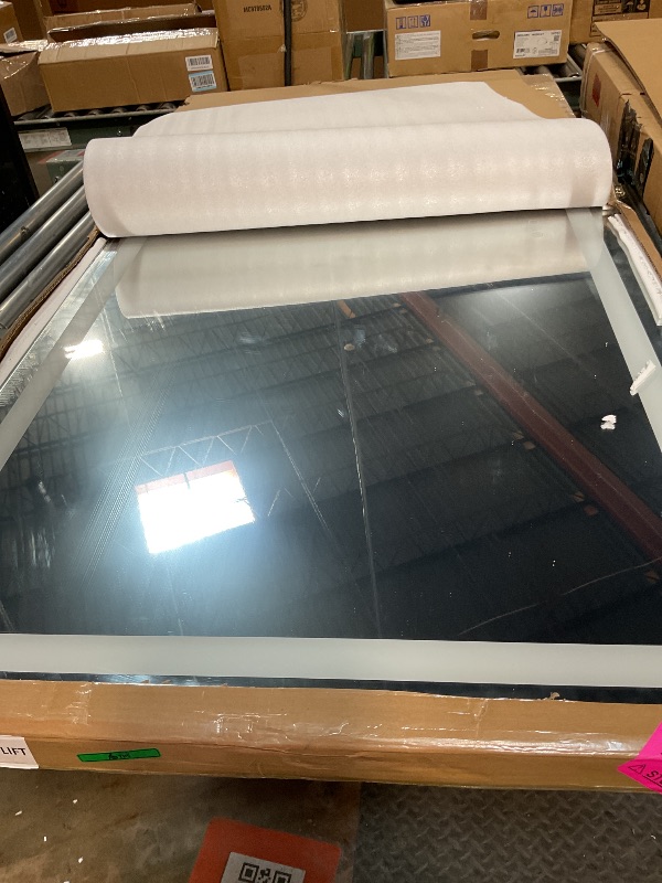 Photo 1 of ***MINOR SCRATCHES ON CORNERS*** LOAAO 72X36 LED Bathroom Mirror with Lights, Anti-Fog, Dimmable, Backlit + Front Lit, Lighted Bathroom Vanity Mirror for Wall, Memory Function, Tempered Glass, ETL Listed