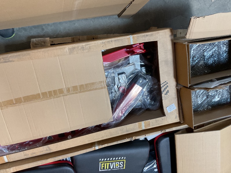 Photo 1 of ***MISSING BOX 5*** Fitvids Multifunctional Home Gym Equipment with 160 lbs Weight Stack, Full Body Workout Weight Machine, Strength Training Exercise Equipment with Pulley System & Leg Press, All-in-One Workout Station