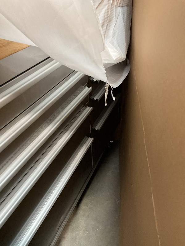 Photo 1 of ***MINOR PAINT CHIPS ON CORNERS*** CT Copper Tailor 72-inch Tool Chest Cabinet Rolling Garage Workbench with 15 Storage Drawers and Wheels, 3 Upper Cabinet, Pegboard, Steel Large Tool Box,Stainless Steel