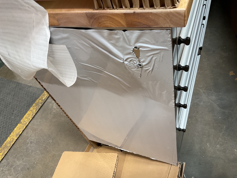 Photo 1 of ***MINOR PAINT CHIPS ON CORNERS*** CT Copper Tailor 72-inch Tool Chest Cabinet Rolling Garage Workbench with 15 Storage Drawers and Wheels, 3 Upper Cabinet, Pegboard, Steel Large Tool Box,Stainless Steel