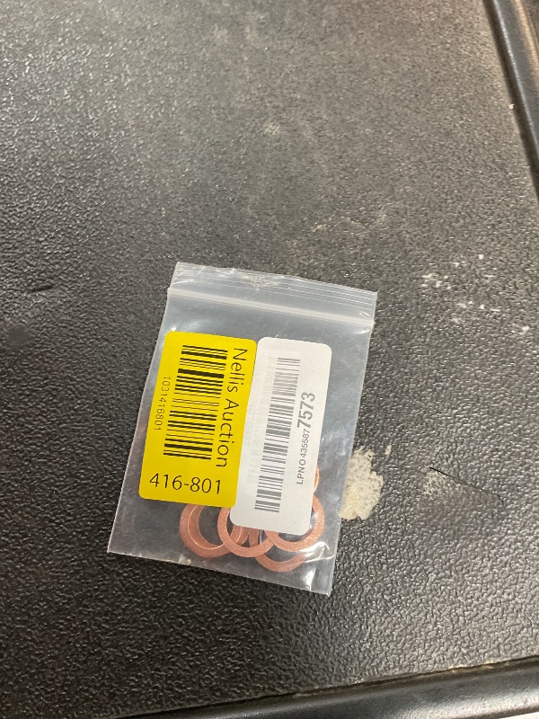 View 3 of 15 PCS Oil Drain Plug Gasket, 14mm Copper Crush Washer Oil Sealing Gaskets, Drain Plug Washer Replacement Compatible with OEM PN 007603-014106, Automotive Car Accessories