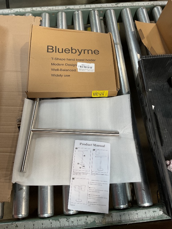 Photo 1 of ** Missing base** Bath Hand Towel Holder Standing, 13 Inch T-Shape Towel Bar Rack Stand, SUS304 Stainless Steel Brushed Finish,Tower Bar for Bathroom Kitchen Vanity Countertop