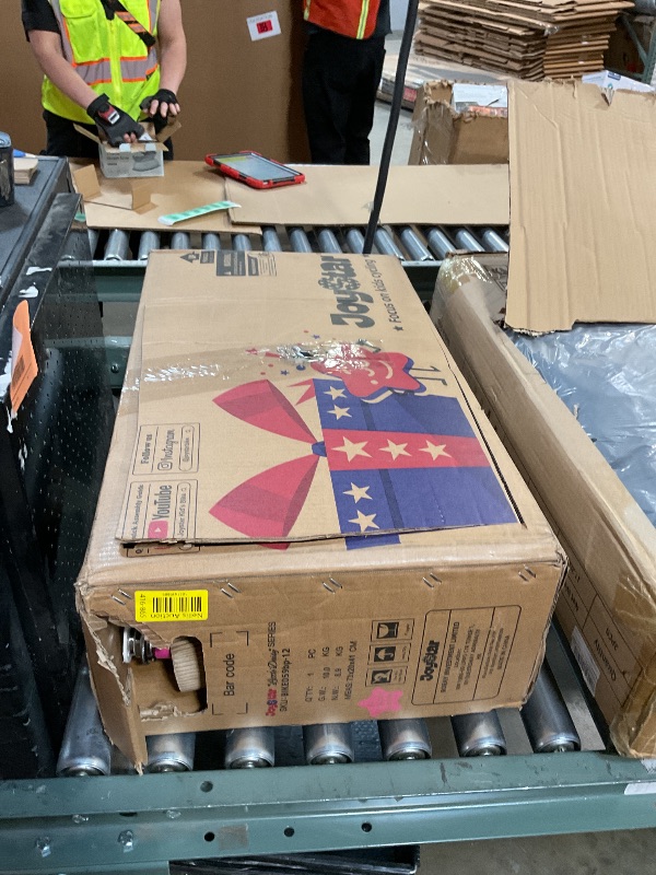 Photo 1 of ** Dirty **JOYSTAR 12 Inch Kids Bike Little Daisy Girls Bike with Training Wheels Doll Bike Seat Basket & Streamers Princess Kids Bicycle for Girls Toddler of 2-4 Years Toddler Girl Bikes Fuchsia