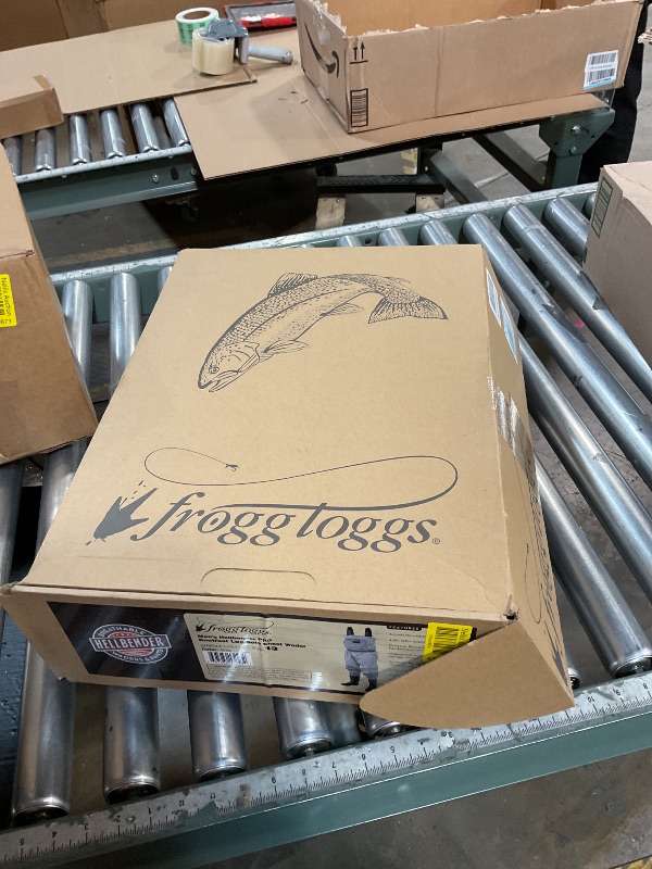 Photo 1 of ** Dirty ** FROGG TOGGS Hellbender PRO Bootfoot Fishing Chest Wader-LUGGED