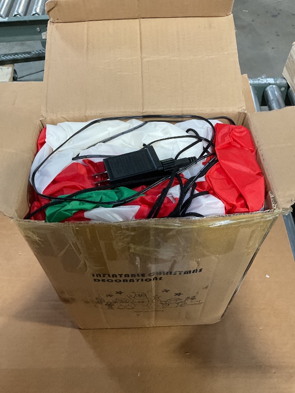 Photo 1 of 12FT Nutcracker Inflatable Christmas Decorations, Giant Nutcracker Blow Up Yard Decorations, Build in Led Lights, Merry Christmas Inflatable DéCor for Holiday Outdoor Yard Lawn Xmas Party