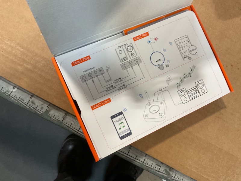 Photo 1 of [Upgraded] 1Mii B06Pro Long Range Bluetooth Receiver, HiFi Wireless Audio Adapter, Bluetooth 5.3 Receiver with 3D Surround aptX HD Low Latency Optical RCA AUX 3.5mm Coaxial for Home Stereo System